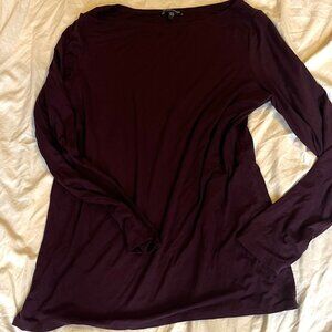 Eileen Fisher Long Sleeve Boatneck Shirt